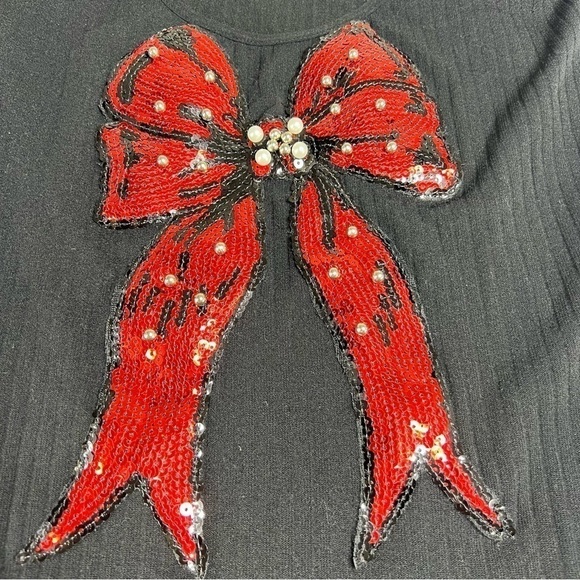 Christmas bow tunic shirt - Picture 4 of 7